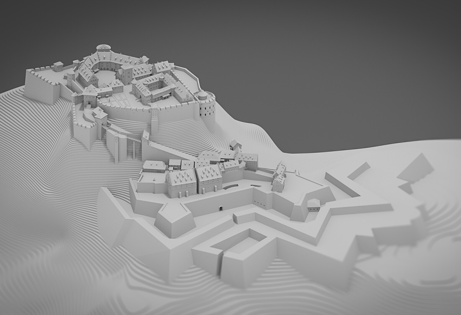 Masterthesis r3kon - Hohentwielmodell Rainer Wiest Kommunikationsdesign Portfoliobild